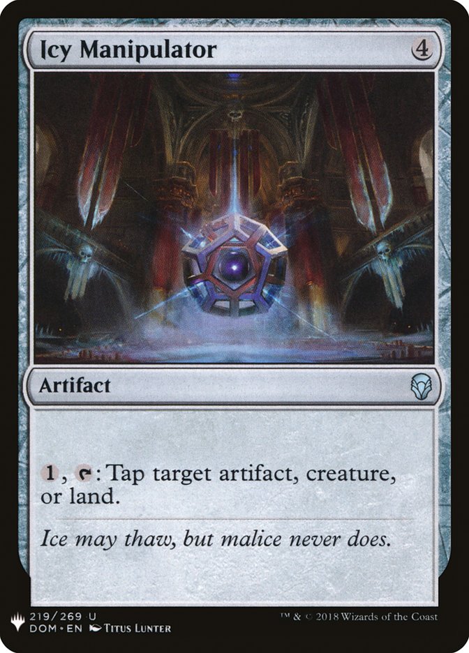 Icy Manipulator DOM-219/5075 (The List Reprints)  | Good Games Morley