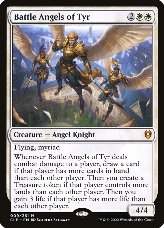 Battle Angels of Tyr 9 (Commander Legends: Battle for Baldur's Gate)  | Good Games Morley