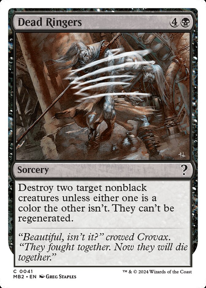 Dead Ringers 41/390 (Mystery Booster 2)  | Good Games Morley