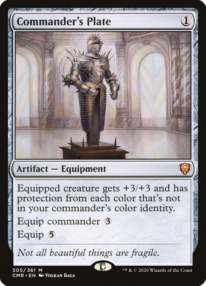 Commander's Plate 305 (Commander Legends)  - Foil | Good Games Morley