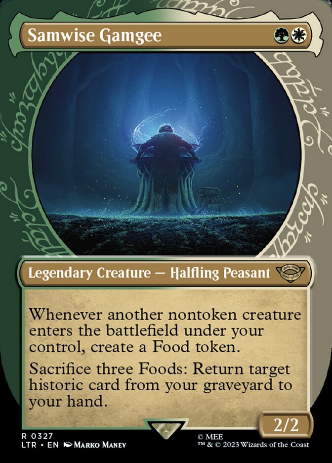 Samwise Gamgee 327 (Universes Beyond: The Lord of the Rings: Tales of Middle-earth)  - Showcase Foil | Good Games Morley