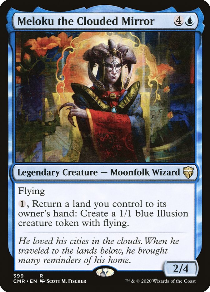 Meloku the Clouded Mirror 399 (Commander Legends)  | Good Games Morley