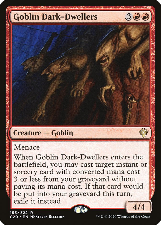 Goblin Dark-Dwellers 153/322 (Commander 2020)  | Good Games Morley