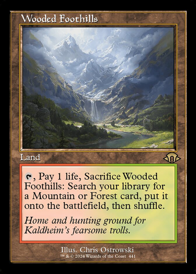 Wooded Foothills 441 (Modern Horizons 3)  - Retro | Good Games Morley