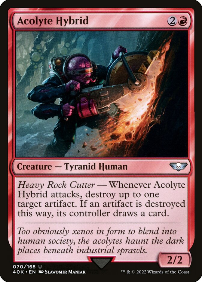 Acolyte Hybrid 70/617 (Universes Beyond: Warhammer 40,000)  | Good Games Morley