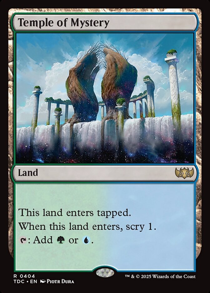 Temple of Mystery 404 (Commander: Tarkir: Dragonstorm)  | Good Games Morley