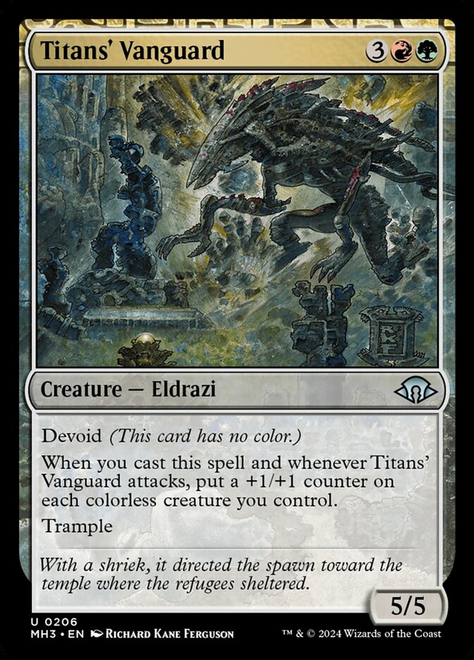 Titans' Vanguard 206/319 (Modern Horizons 3)  - Foil | Good Games Morley