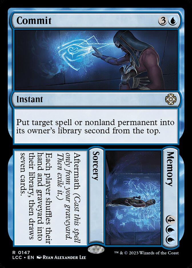 Commit // Memory 147/370 (Commander: The Lost Caverns of Ixalan)  | Good Games Morley