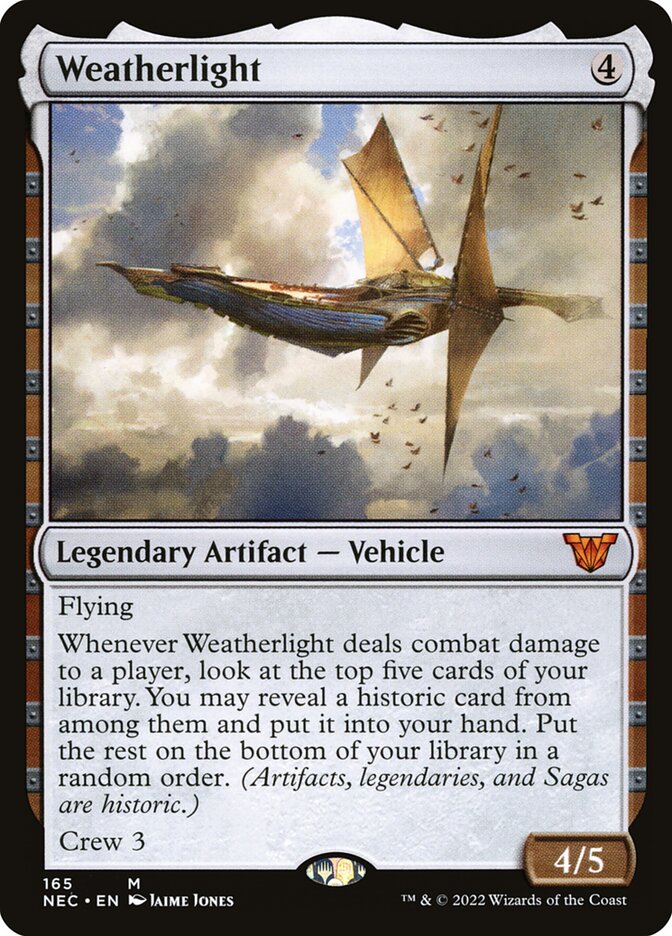 Weatherlight 165/38 (Commander: Kamigawa: Neon Dynasty)  | Good Games Morley