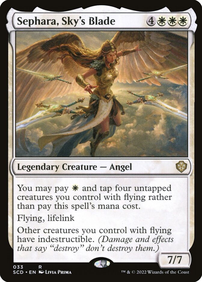 Sephara, Sky's Blade 33 (Starter Commander Decks)  | Good Games Morley