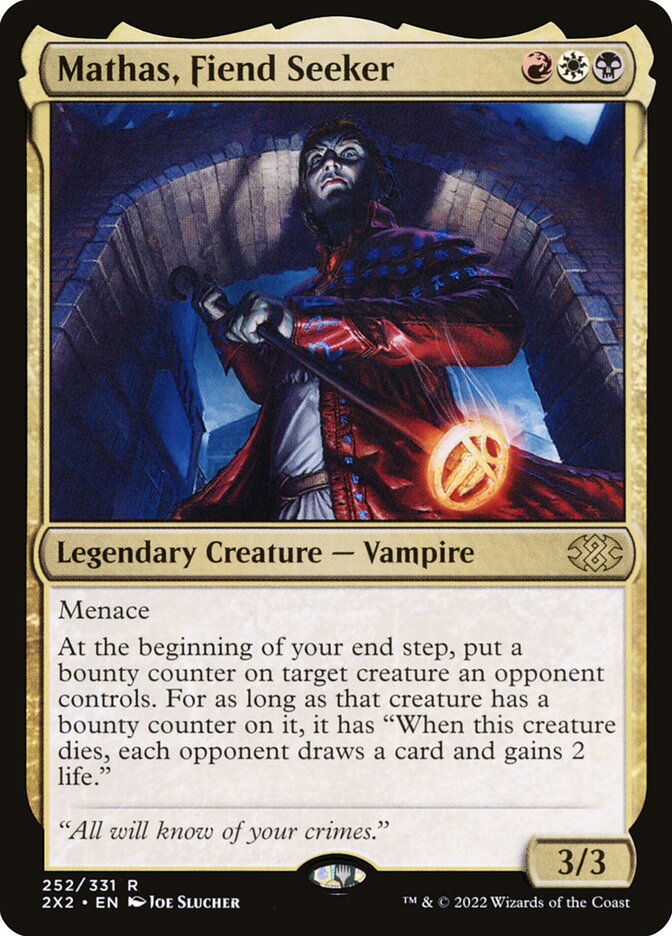 Mathas, Fiend Seeker 252/331 (Double Masters 2022)  | Good Games Morley