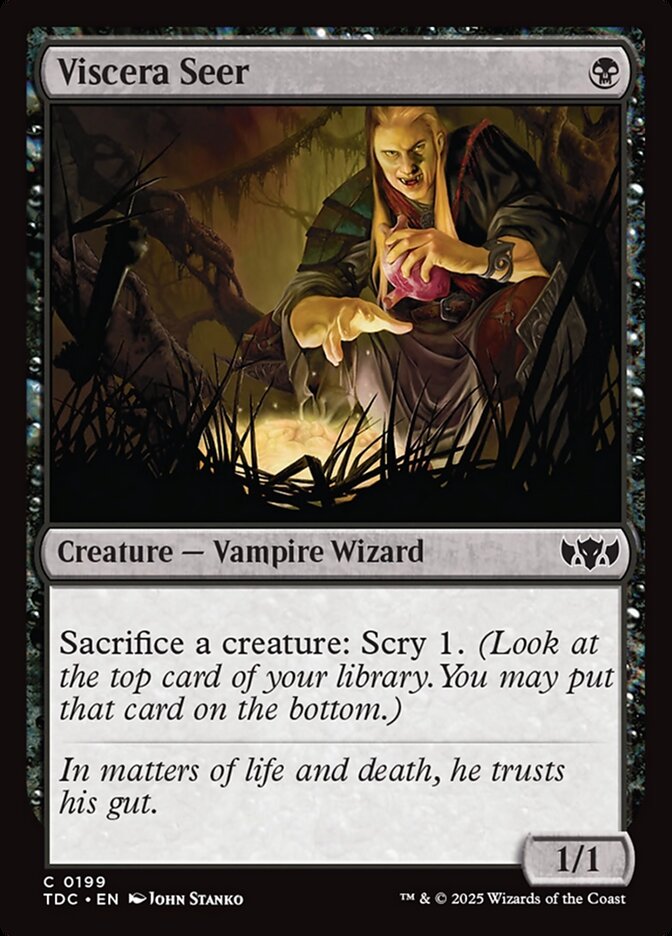 Viscera Seer 199/413 (Commander: Tarkir: Dragonstorm)  | Good Games Morley