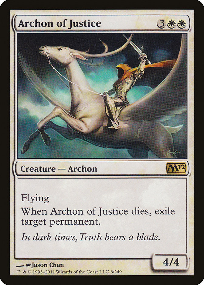 Archon of Justice 6/249 (Magic 2012 (M12))  | Good Games Morley