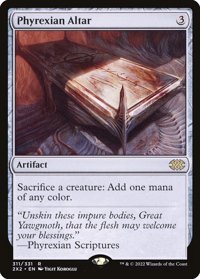 Phyrexian Altar 311/331 (Double Masters 2022)  - Foil | Good Games Morley