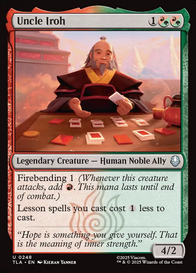 Uncle Iroh 248 (Avatar: The Last Airbender)  - Foil | Good Games Morley