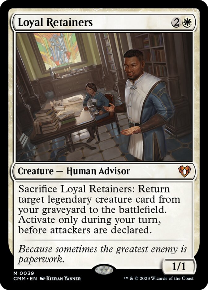 Loyal Retainers 39/451 (Commander Masters)  | Good Games Morley