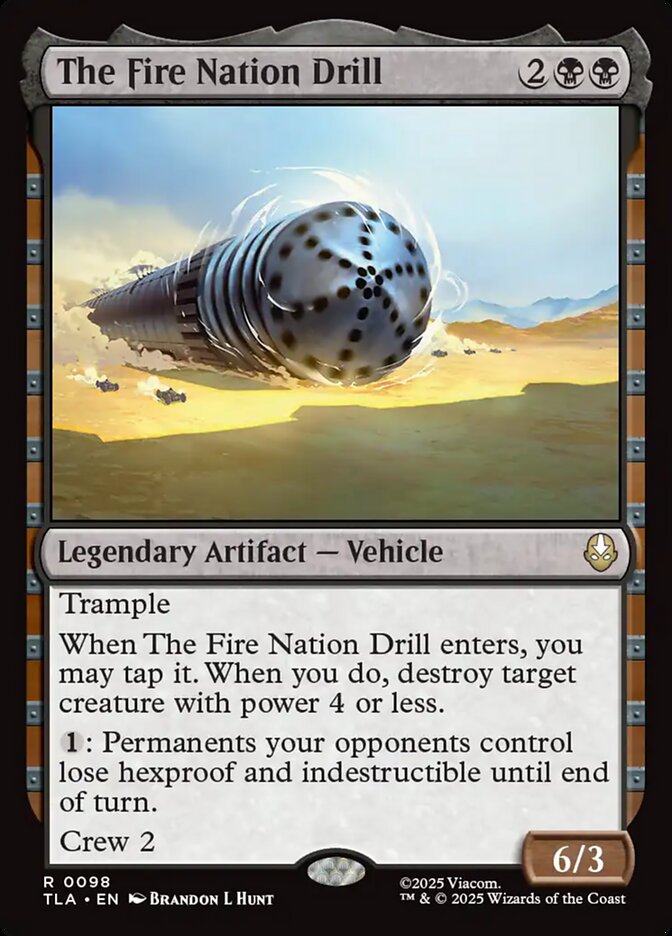 The Fire Nation Drill 98/286 (Avatar: The Last Airbender)  - Foil | Good Games Morley