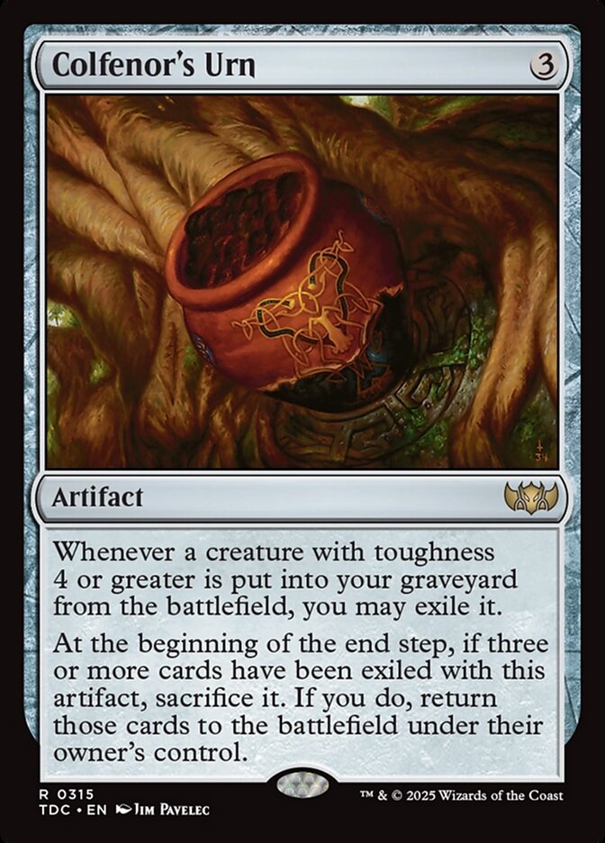 Colfenor's Urn 315 (Commander: Tarkir: Dragonstorm)  | Good Games Morley