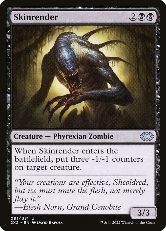 Skinrender 91/331 (Double Masters 2022)  - Foil | Good Games Morley