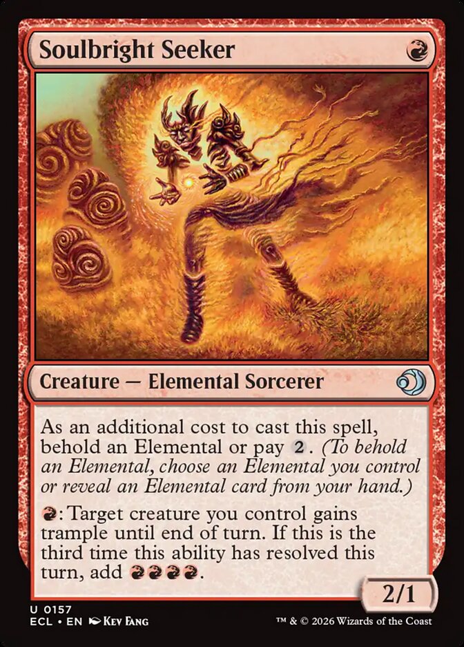 Soulbright Seeker 157 (Lorwyn Eclipsed)  | Good Games Morley