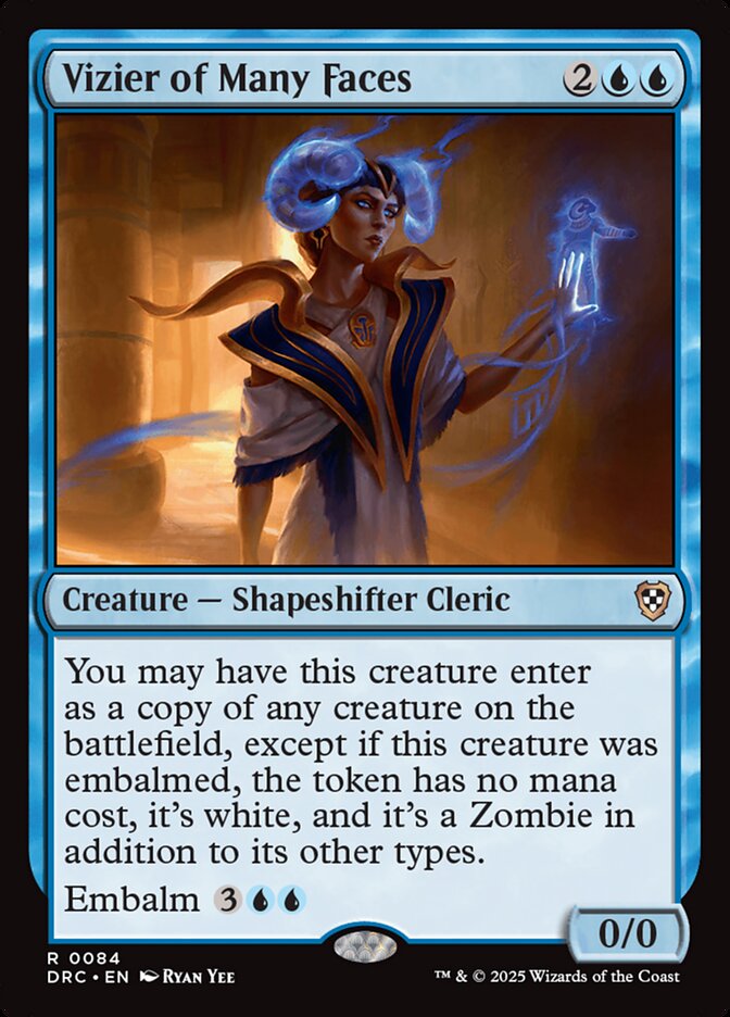 Vizier of Many Faces 84/187 (Commander: Aetherdrift)  | Good Games Morley