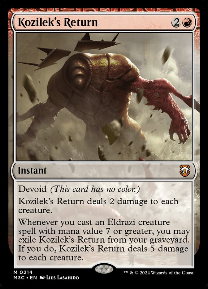 Kozilek's Return 214/411 (Commander: Modern Horizons 3)  | Good Games Morley