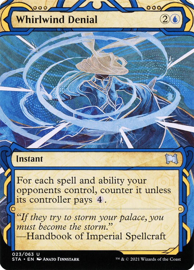 Whirlwind Denial 23 (Strixhaven: Mystical Archive)  - Foil | Good Games Morley
