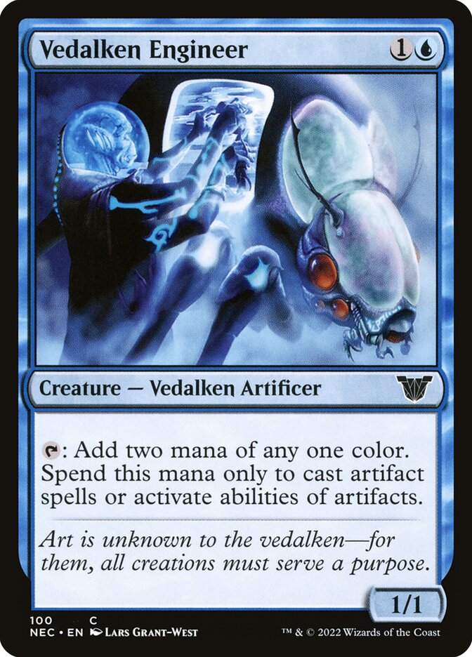 Vedalken Engineer 100/38 (Commander: Kamigawa: Neon Dynasty)  | Good Games Morley