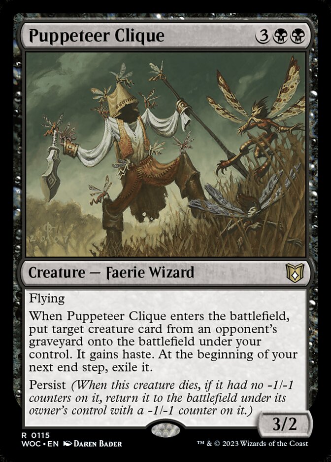Puppeteer Clique 115/173 (Commander: Wilds of Eldraine)  | Good Games Morley
