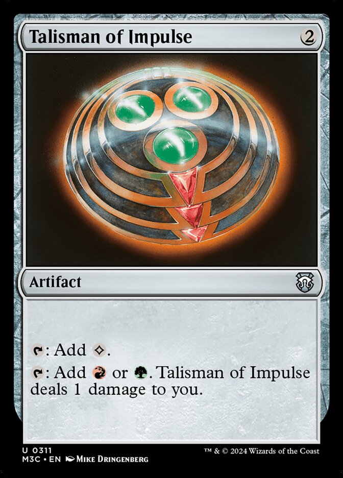 Talisman of Impulse 311 (Commander: Modern Horizons 3)  | Good Games Morley