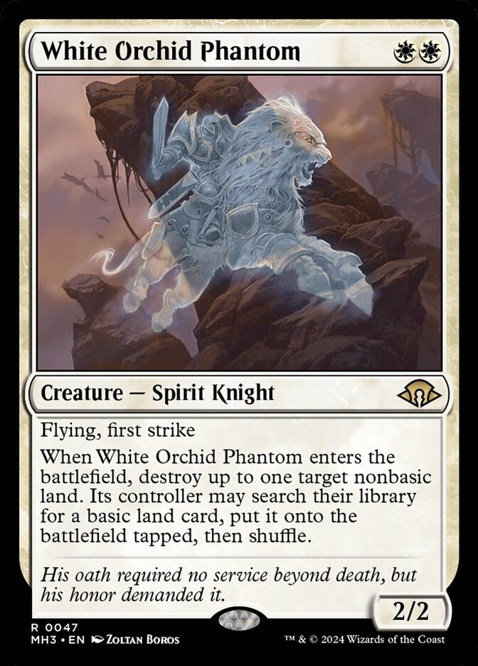 White Orchid Phantom 47/319 (Modern Horizons 3)  | Good Games Morley