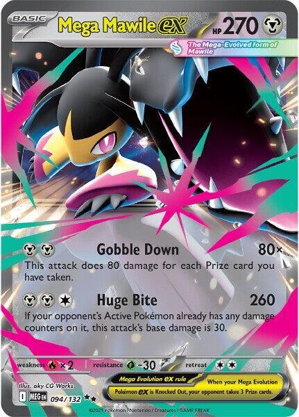 Mega Mawile ex 094 132 094/132 (ME01: Mega Evolution)  - Holofoil | Good Games Morley