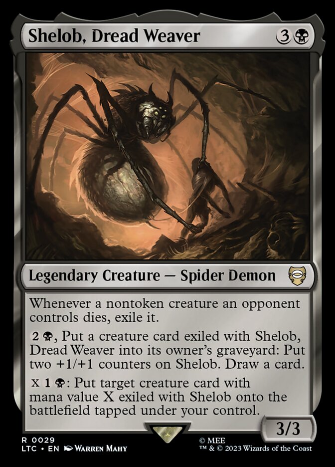Shelob, Dread Weaver 29 (Commander: The Lord of the Rings: Tales of Middle-earth)  | Good Games Morley