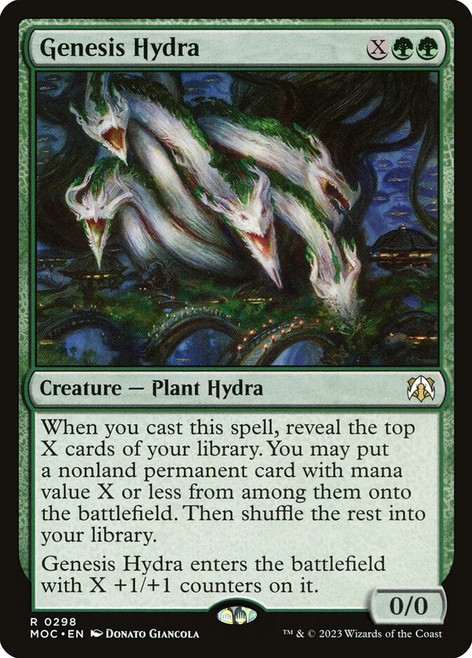 Genesis Hydra 298/444 (Commander: March of the Machine)  | Good Games Morley