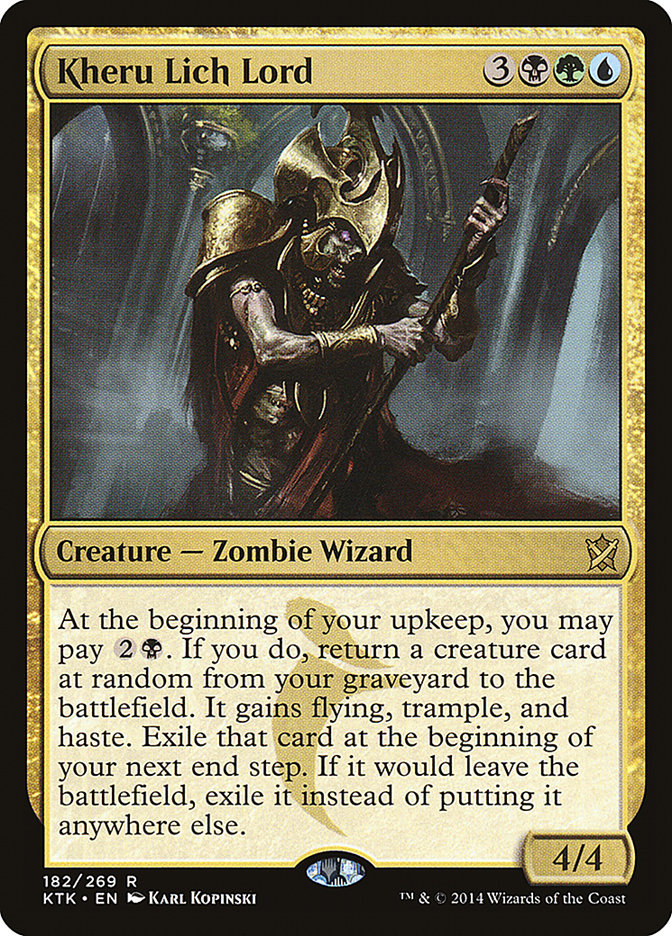 Kheru Lich Lord 182 (Khans of Tarkir)  | Good Games Morley