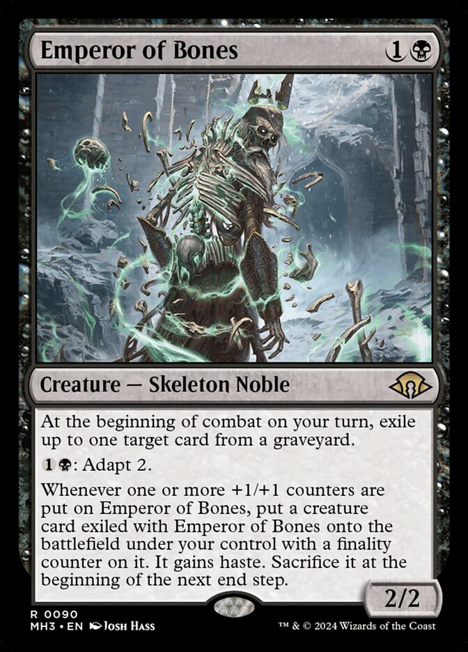 Emperor of Bones 90/319 (Modern Horizons 3)  | Good Games Morley