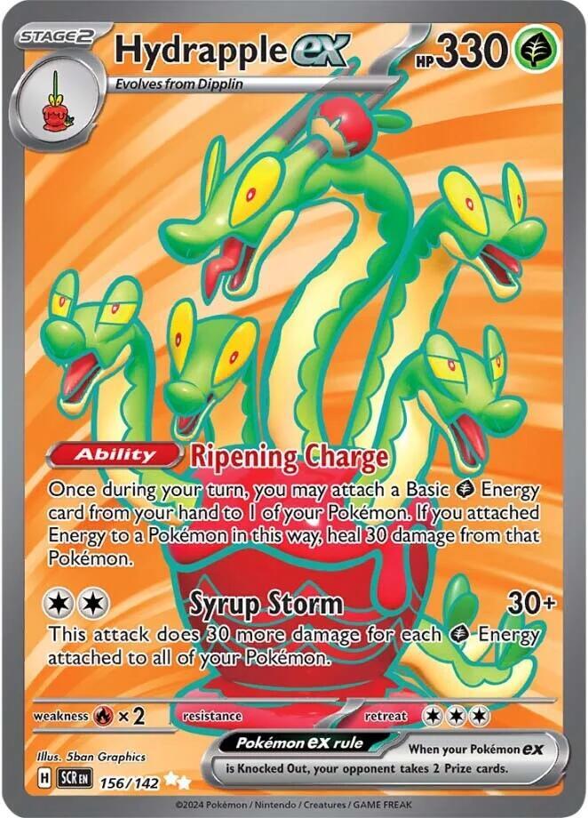 Hydrapple ex 156/142 (SV07: Stellar Crown)  - Holofoil | Good Games Morley