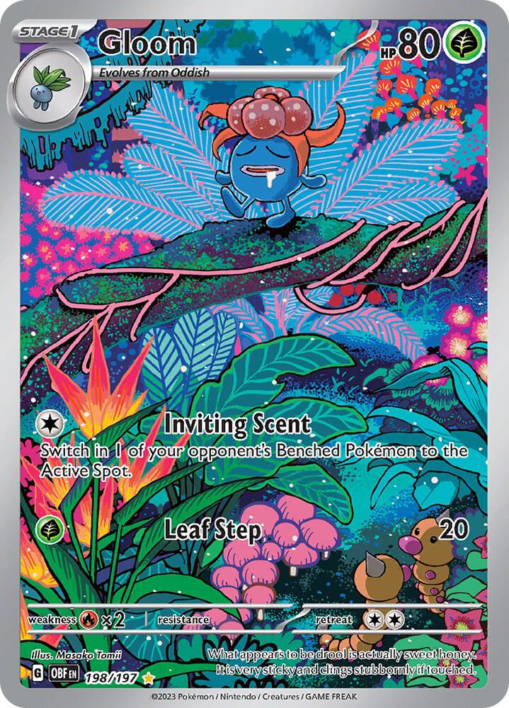 Gloom 198/197 (SV03: Obsidian Flames)  - Holofoil | Good Games Morley