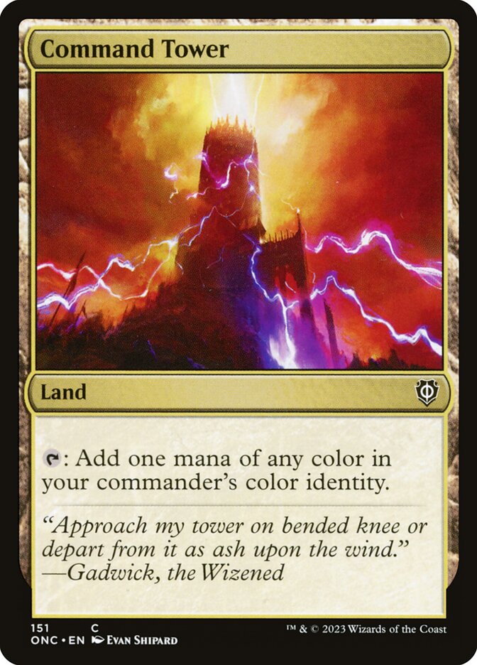 Command Tower 151/28 (Commander: Phyrexia: All Will Be One)  | Good Games Morley
