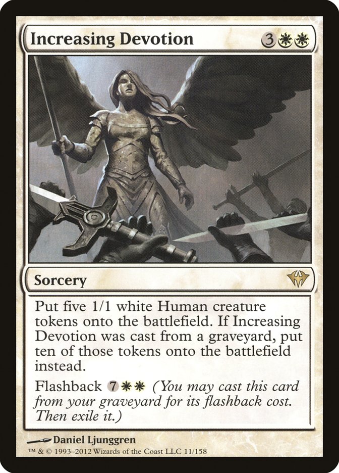 Increasing Devotion 11/158 (Dark Ascension)  | Good Games Morley