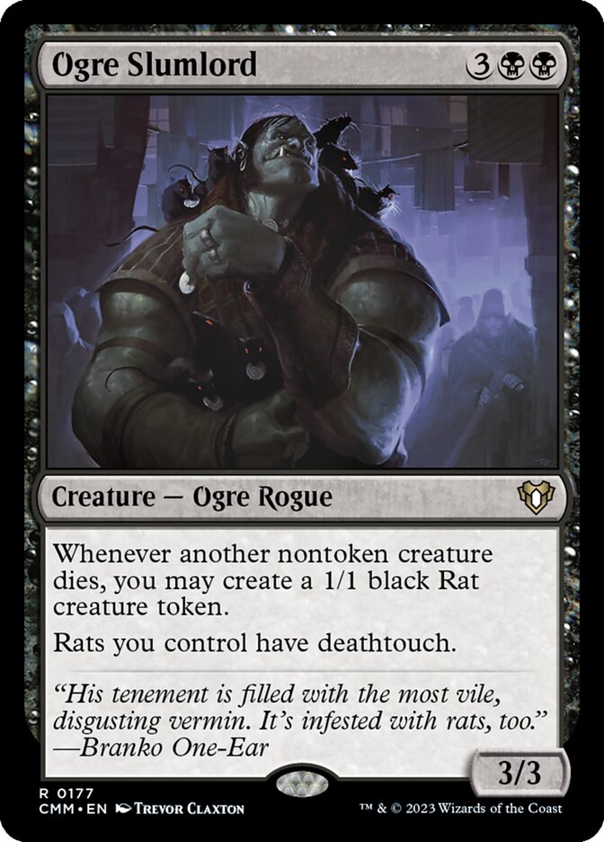 Ogre Slumlord 177/451 (Commander Masters)  | Good Games Morley