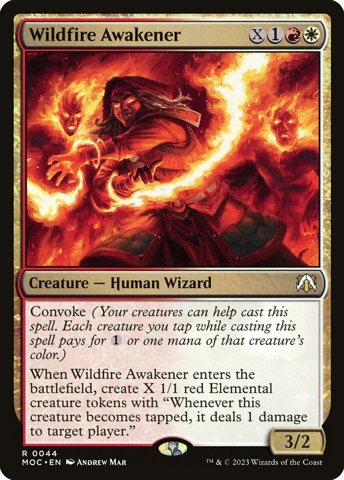 Wildfire Awakener 44 (Commander: March of the Machine)  | Good Games Morley