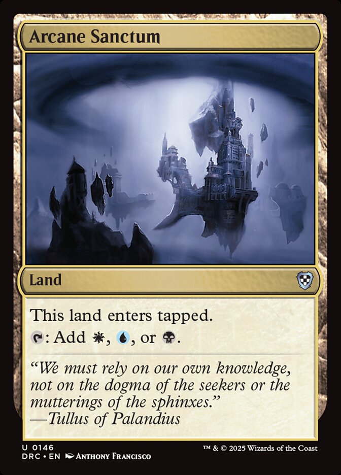 Arcane Sanctum 146 (Commander: Aetherdrift)  | Good Games Morley