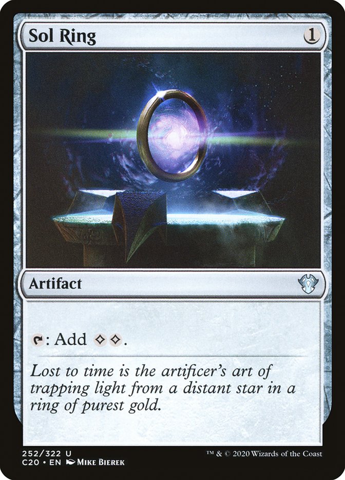 Sol Ring 252/322 (Commander 2020)  | Good Games Morley