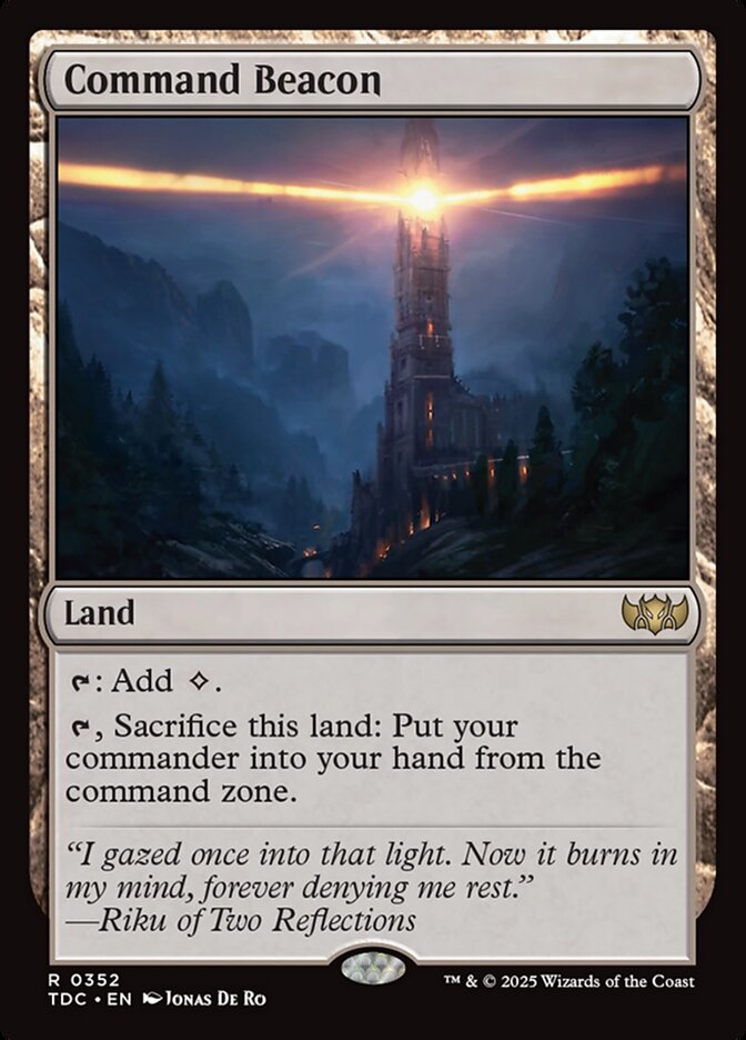 Command Beacon 352 (Commander: Tarkir: Dragonstorm)  | Good Games Morley