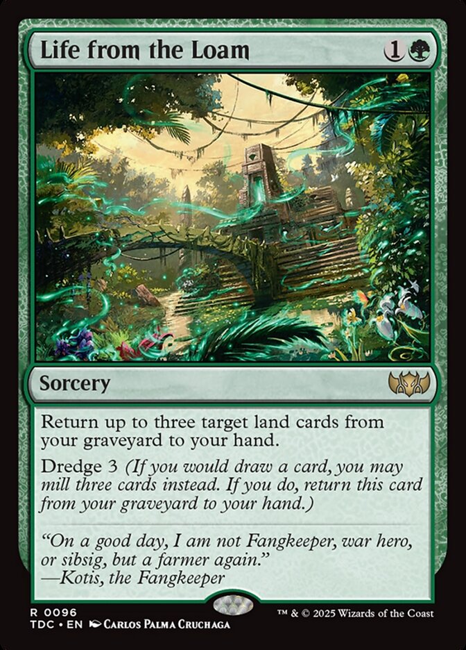 Life from the Loam 96 (Commander: Tarkir: Dragonstorm)  | Good Games Morley