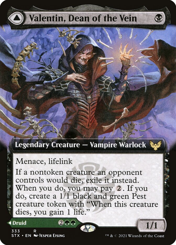 Valentin, Dean of the Vein // Lisette, Dean of the Root 333/275 (Strixhaven: School of Mages)  | Good Games Morley