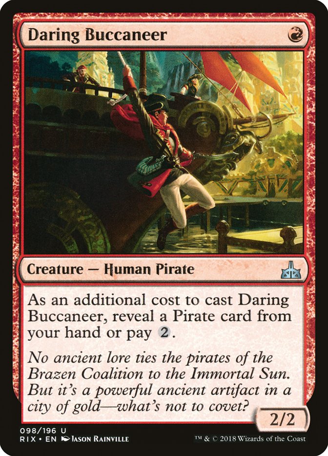 Daring Buccaneer 98/196 (Rivals of Ixalan)  | Good Games Morley