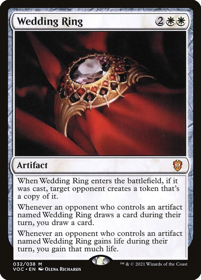 Wedding Ring 32/38 (Commander: Innistrad: Crimson Vow)  | Good Games Morley