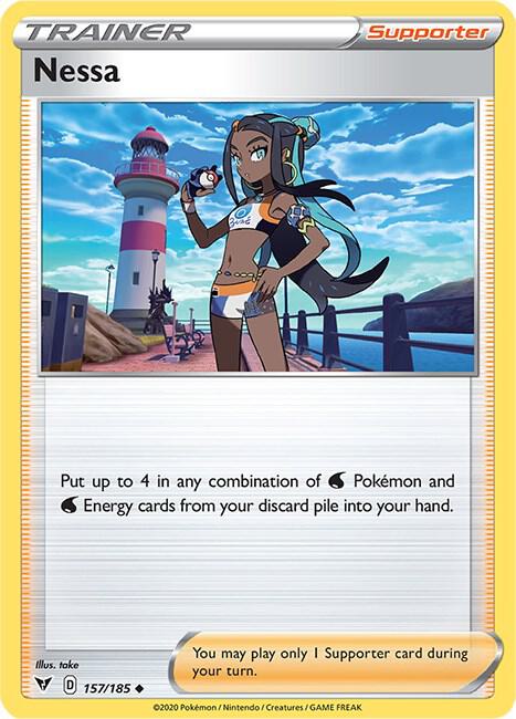 Nessa 157/185 (SWSH04: Vivid Voltage)  | Good Games Morley